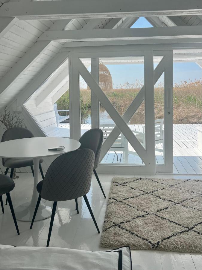 Seehuette Neusiedlersee - Strandhaus, Elektroboot Inklusive Rust Bagian luar foto