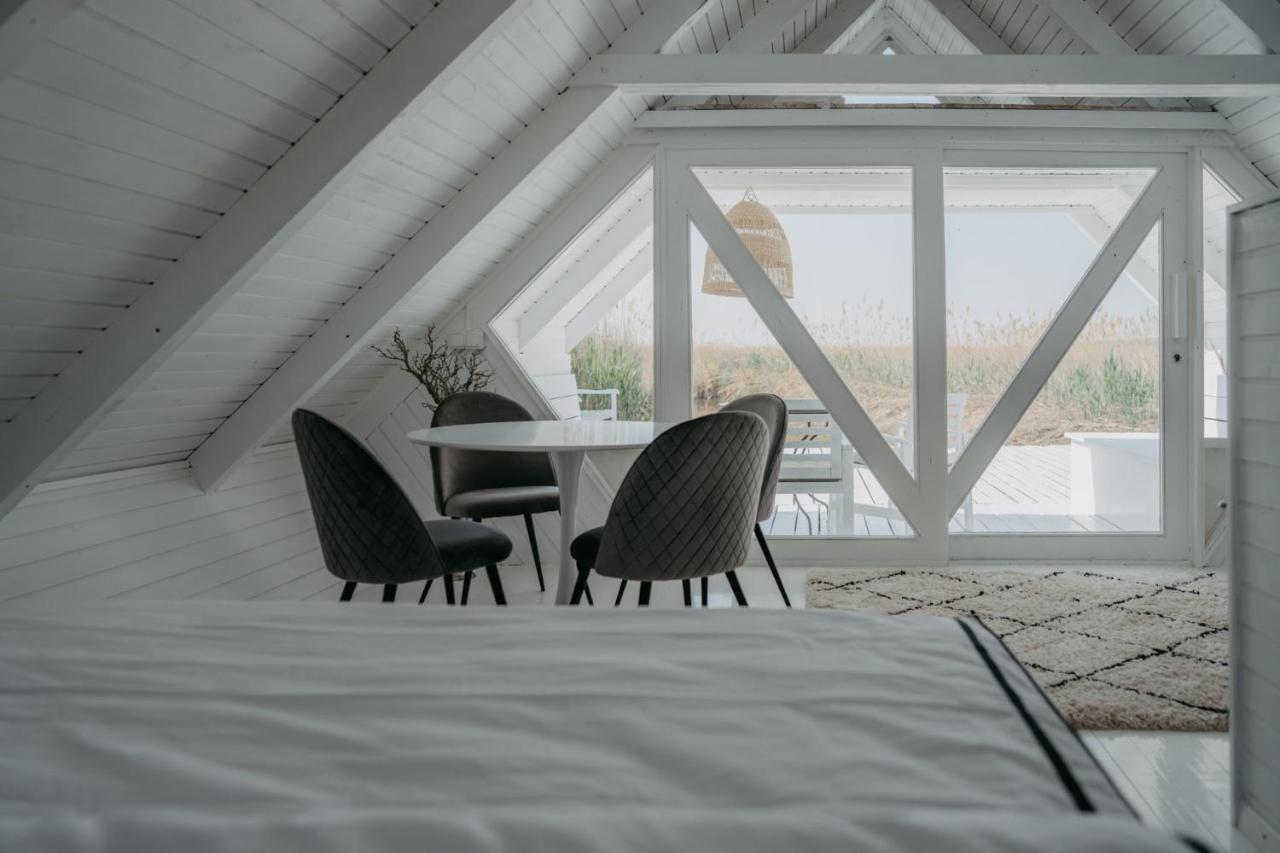 Seehuette Neusiedlersee - Strandhaus, Elektroboot Inklusive Rust Bagian luar foto