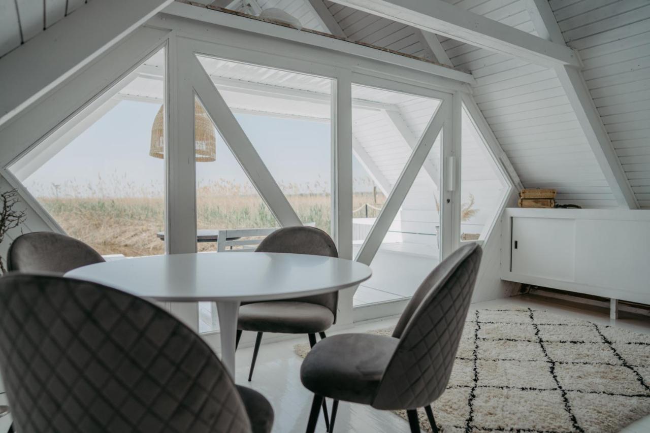 Seehuette Neusiedlersee - Strandhaus, Elektroboot Inklusive Rust Bagian luar foto